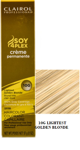 Clairol Professional Creme Permanente Hair Color Lightest Golden